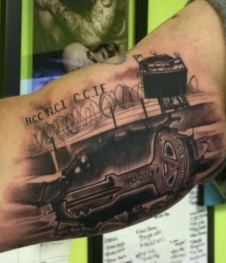 Prison Bars Tattoo Designs